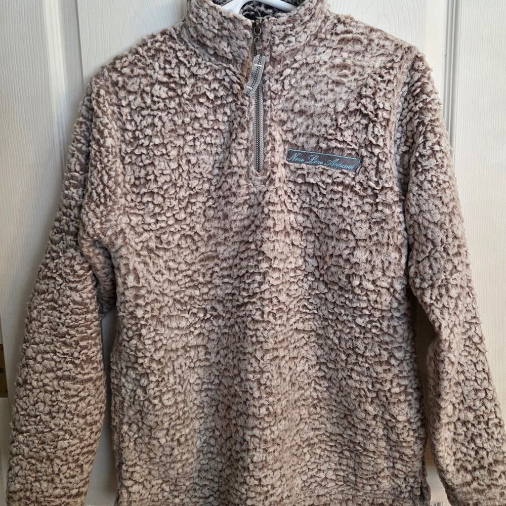 Nine Line Women's Cozy Brown Sherpa Pullover